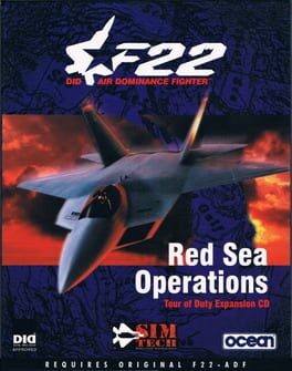 F22 Air Dominance Fighter: Red Sea Operations Cover