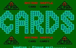 Amstrad Shuffle Card Games Cover