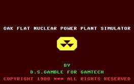 The Oakflat PWR Nuclear Power Plant Simulator Cover