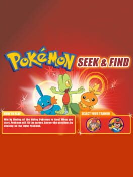 Pokémon Seek & Find Cover