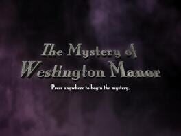 The Mystery of Westington Manor Cover