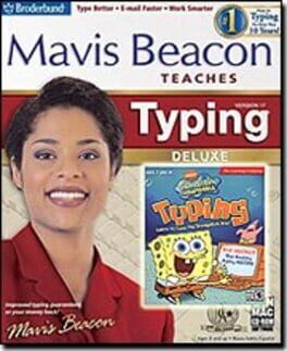 Mavis Beacon Teaches Typing Version 17 with Spongebob Squarepants Typing Cover