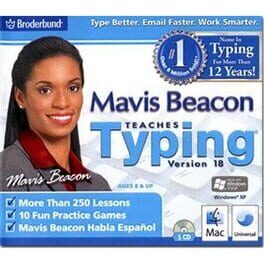 Mavis Beacon Teaches Typing Version 18 Cover