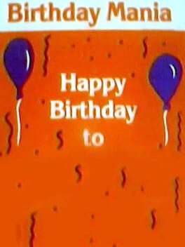 Birthday Mania Cover