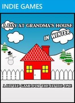 A Day at Grandma's House in Winter Cover