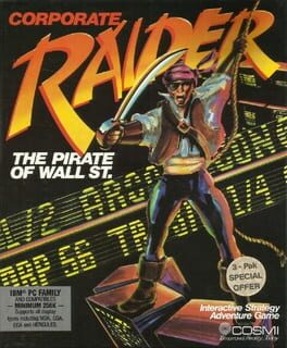 Corporate Raider: The Pirate of Wall St. Cover