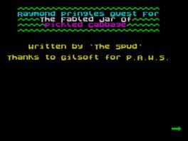 Raymond Pringle's Quest for the Fabled Jar of Pickled Cabbage Cover