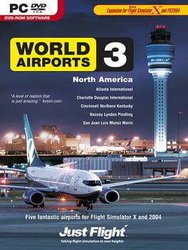 Microsoft Flight Simulator X: World Airports 3 - North America Cover