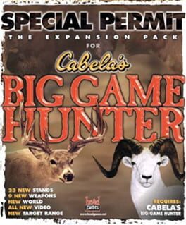 Special Permit for Cabela's Big Game Hunter Cover