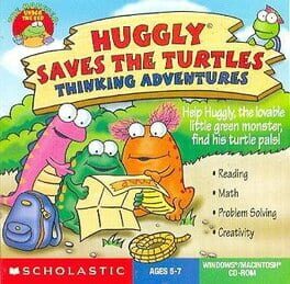 Huggly Saves the Turtles: Thinking Adventures Cover