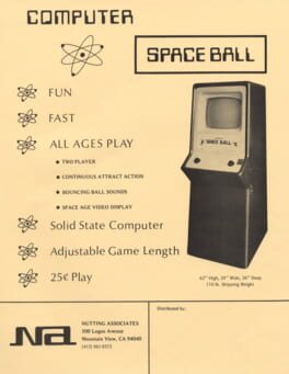 Computer Space Ball Cover