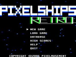 PixelShips Retro Cover