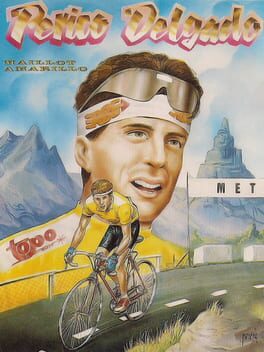 Perico Delgado Maillot Amarillo Cover