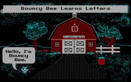 Bouncy Bee Learns Letters Cover