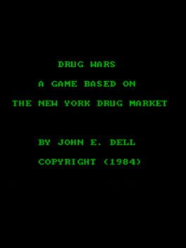 Drug Wars: A Game Based on the New York Drug Market Cover