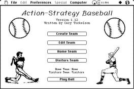 Action-Strategy Baseball Cover