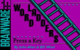Word Ladders Cover