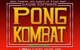 Pong Kombat Cover
