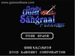 Griel's Quest for the Sangraal Cover