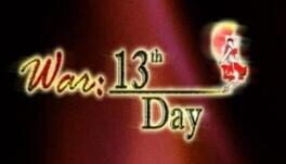 War: 13th Day Cover