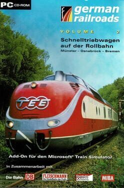 Microsoft Train Simulator: German Railroads Volume Two - Fast Railcars on the Runway Cover