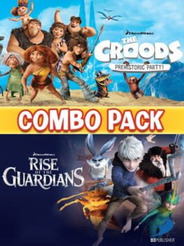 The Croods: Prehistoric Party and Rise of the Guardians Combo Pack Cover