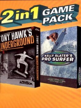 2 In 1 Game Pack: Tony Hawk's Underground + Kelly Slater's Pro Surfer Cover