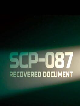 SCP-087: Recovered document Cover