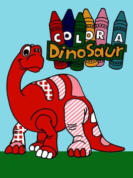 Color a Dinosaur Cover