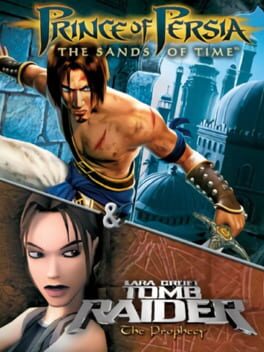 Prince of Persia: The Sands of Time & Lara Croft Tomb Raider: The Prophecy Cover
