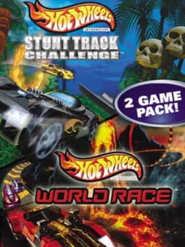 2 in 1: Hot Wheels Stunt Track Challenge & Hot Wheels World Race Cover