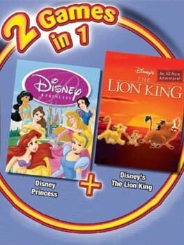 2 Games in 1: Disney Princess + Disney's The Lion King Cover