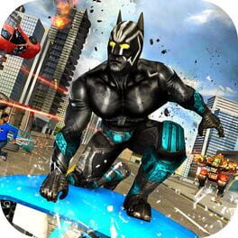 Panther Superhero City Battle Cover