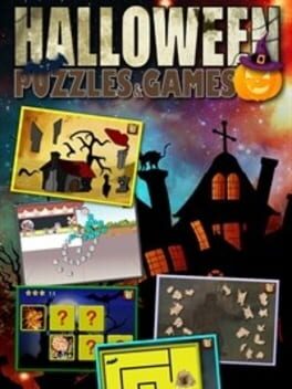 Kids Halloween Puzzles and Logic Games Cover