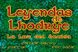 Leyendas de Lhodrye: La Luz del Druida Cover