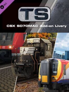 Train Simulator: CSX SD70MAC Add-on Livery Cover