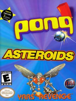Asteroids / Pong / Yars' Revenge Cover