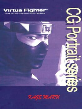 Virtua Fighter CG Portrait Series Vol. 9: Kage Maru Cover