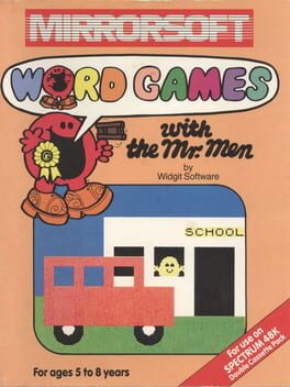 Word Games with the Mr. Men Cover