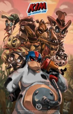 Kim the Avenger Cow Cover