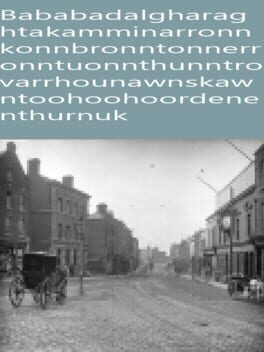 Bababadalgharaghtakamminarronnkonnbronntonnerronntuonnthunntrovarrhounawnskawntoohoohoordenenthurnuk Cover